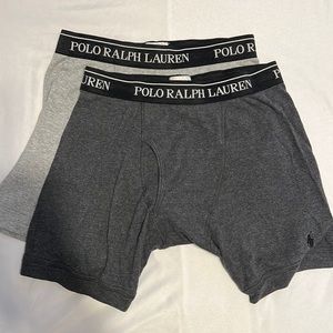 Two Small Polo Ralph Lauren boxer briefs